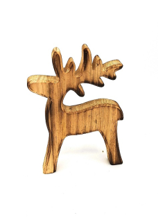 Jelen 14,5 cm dřevo