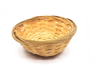 Miska 10 cm, bělená (S)