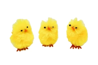 Kuřátko 4 cm, 3 ks