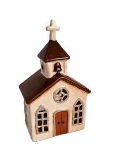 Svícen kostel č.14973BR, cappuccino