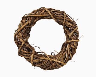 Věnec 25 cm réva, přírodní