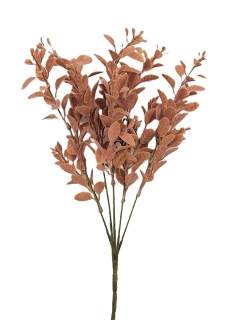 Listnatec 33 cm, cihlová