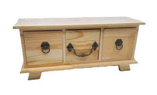 Skříňka zásuvky 30 cm, přírodní