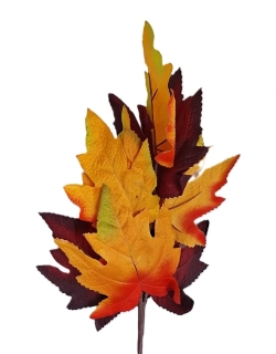 Větev javor 35 cm, barevná mix