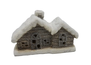 Chaloupky 16 cm, sněhové