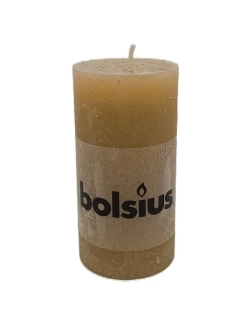 Svíčka 50x100 mm Bolsius, krémová