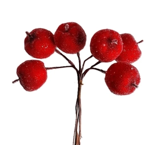 Jablka 2,5 cm červená (zmrazky), 6 ks