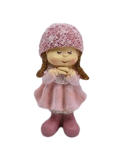 Děti 9 cm Snowdream, děvče (růžová)