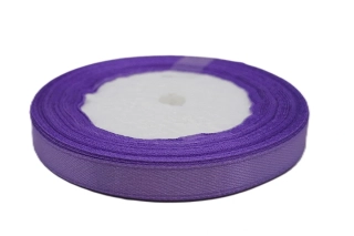 Stuha taftová 10 mm x 2 m, fialová světlá