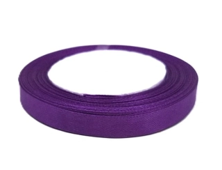Stuha taftová 10 mm x 2 m, fialová tmavá