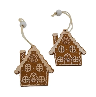 Perníček 6 cm, domek (filc)