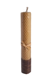 Svíčka 35x210 mm, včelí vosk