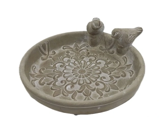 Pítko 25 cm s ptáčky, ornament